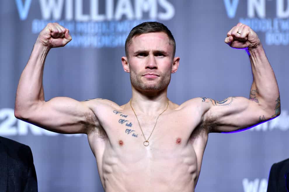 Carl Frampton has thought about a potential sign-off in Belfast (Anthony Devlin/PA)