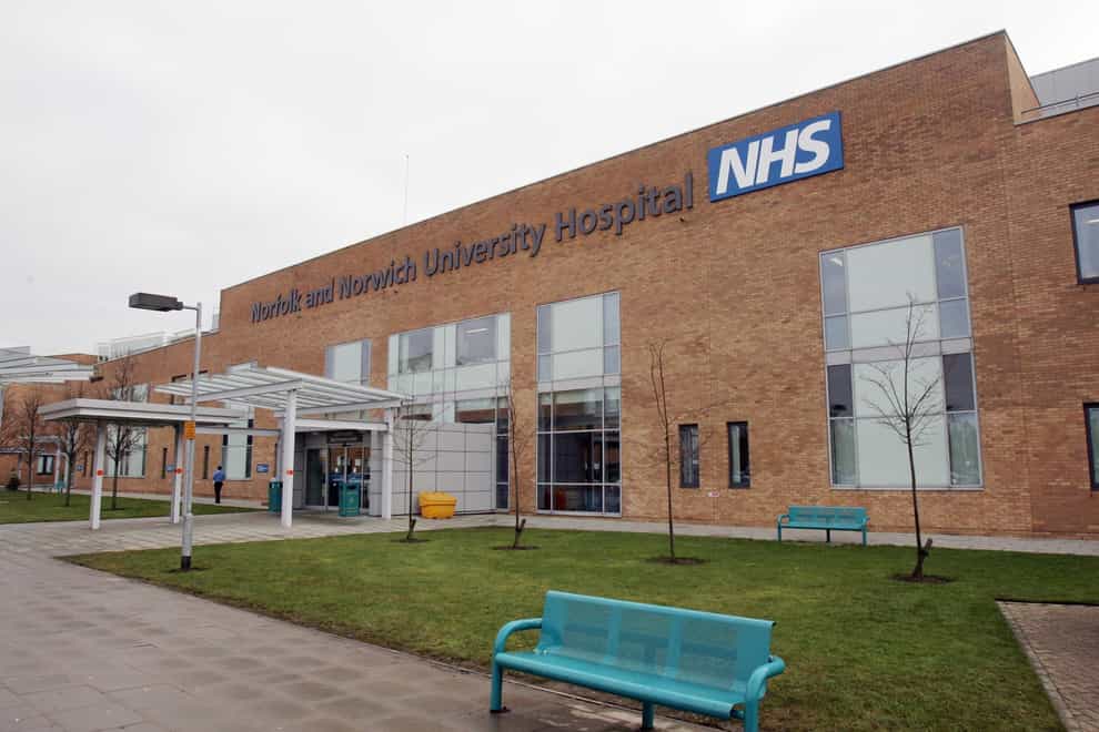 The Norfolk and Norwich University Hospital in Norwich was visited by inspectors