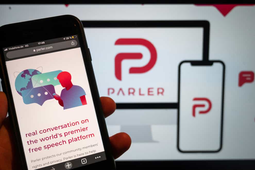 Parler was forced offline following the January 6 attack on the US Capitol by supporters of former President Donald Trump