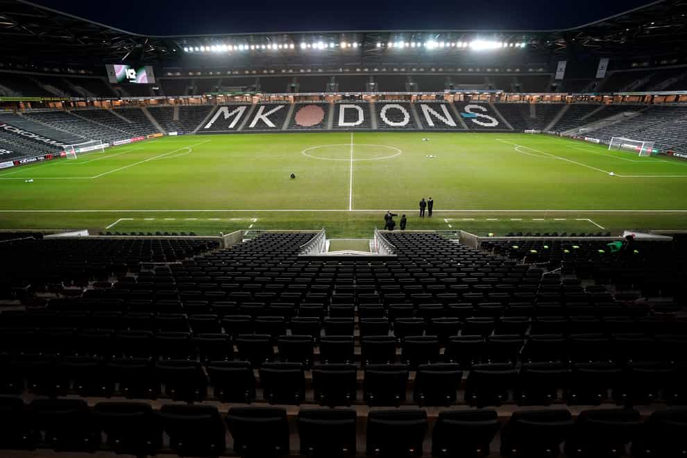 Lewis Johnson has committed his future to MK Dons
