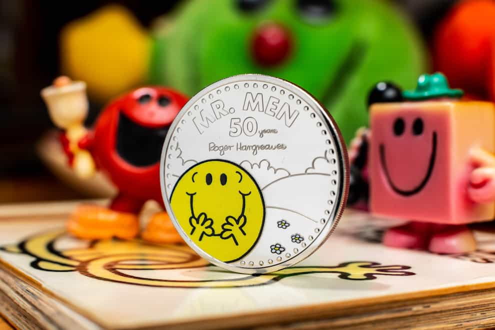Royal Mint Mr Happy coin