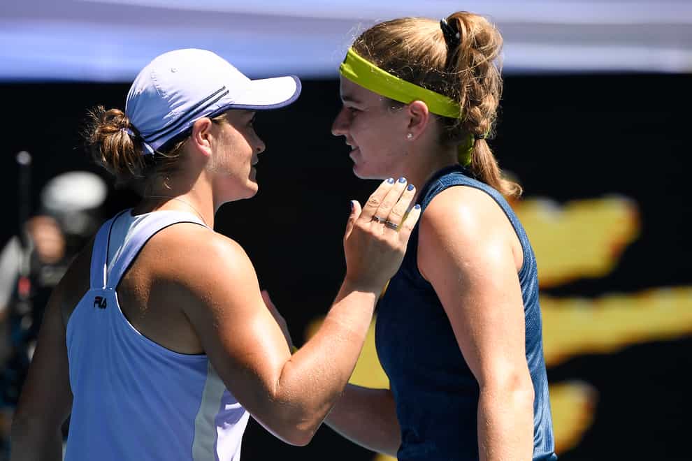 Karolina Muchova ended the hopes of home favourite Ashleigh Barty in the quarter-final stage of the Australian Open