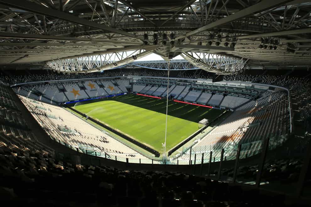 A general view of the Juventus Stadium