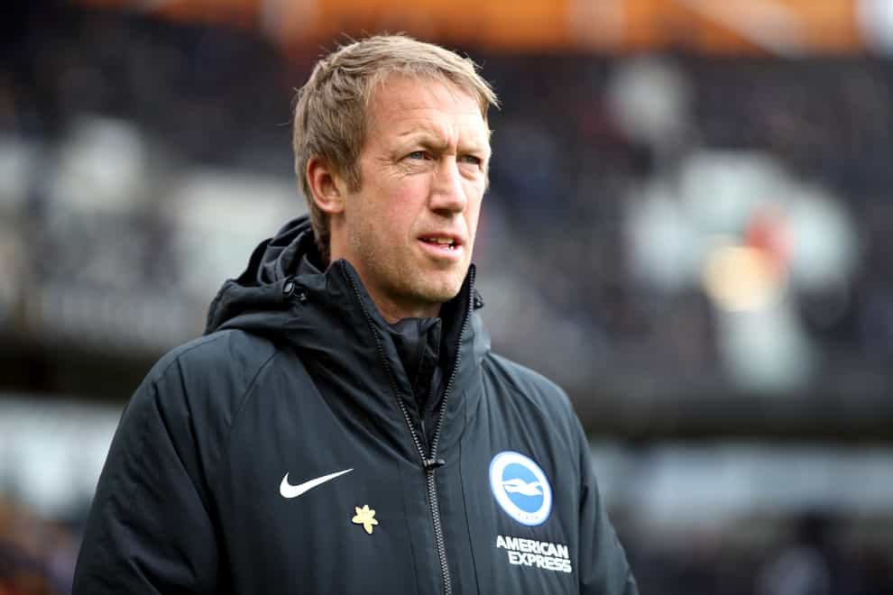 Graham Potter's Brighton are unbeaten in their last six Premier League matches