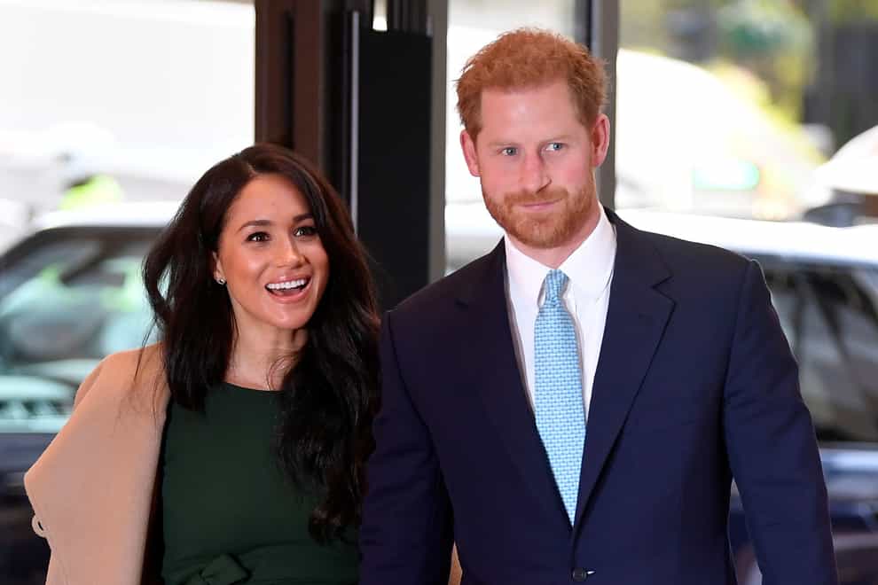 The Duke and Duchess of Sussex have been stripped of their prestigious patronages as the couple confirmed Megxit was permanent. Toby Melville/PA Wire