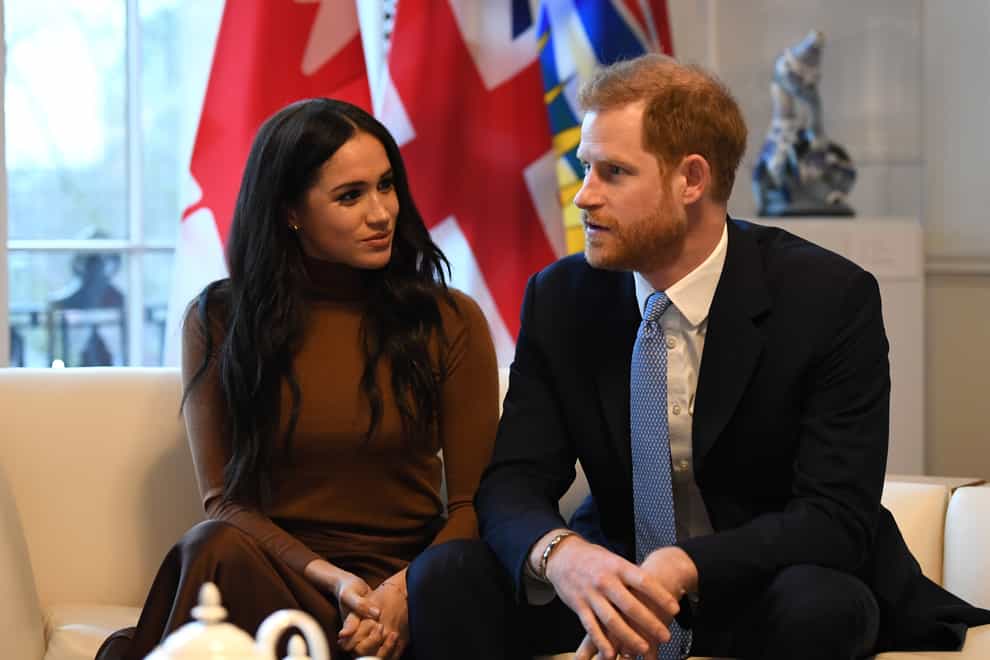 The Duke and Duchess of Sussex have been stripped of their prestigious patronages as the couple confirmed Megxit was permanent. Finnbarr Webster/PA Wire