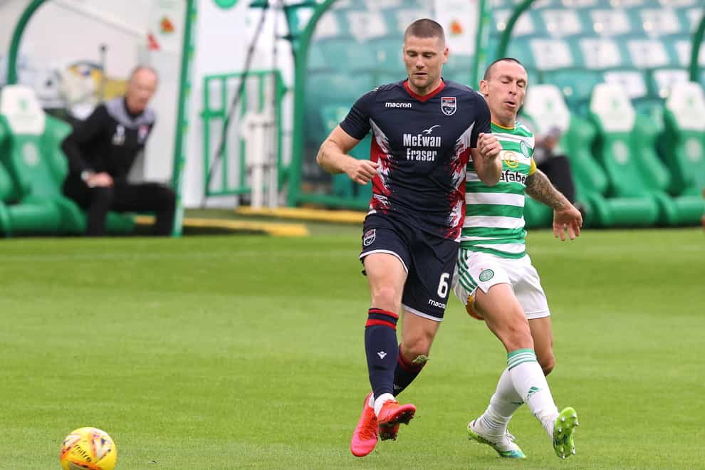 Iain Vigurs, left, is out for Ross County