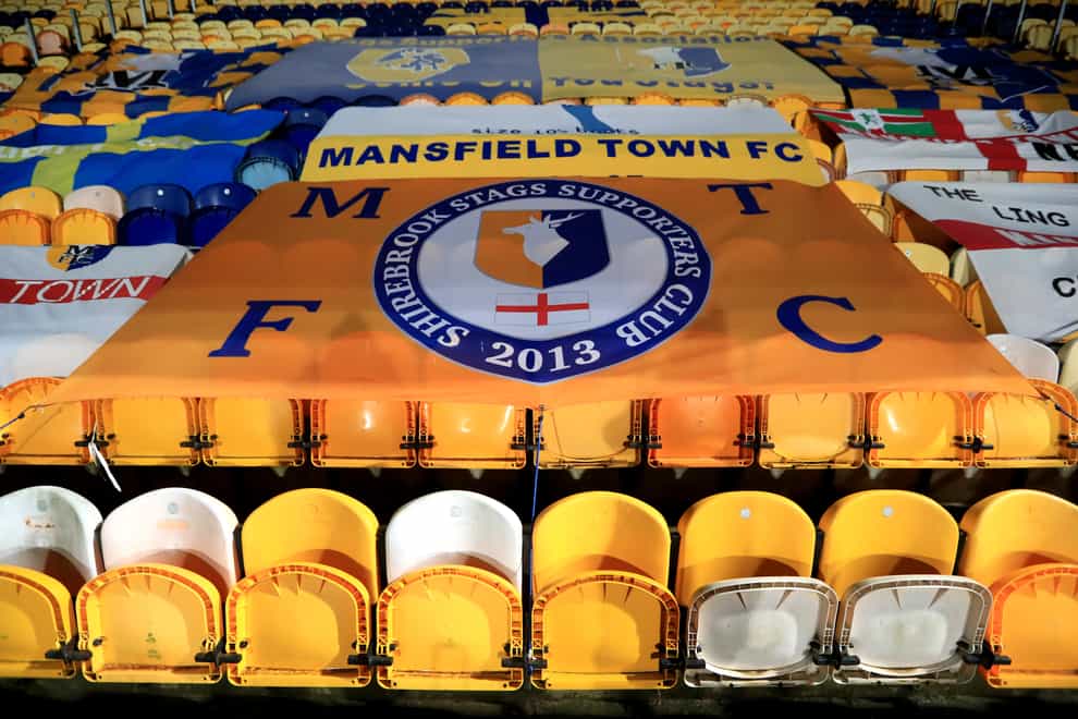 Oli Sarkic could feature for Mansfield against Cambridge