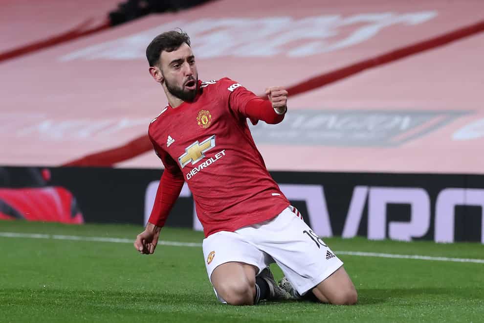 Bruno Fernandes has been a galvanising figure for Manchester United (Martin Rickett/PA)