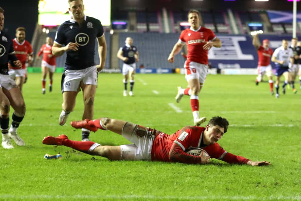 Louis Rees-Zammit has made a fine start to his Wales career