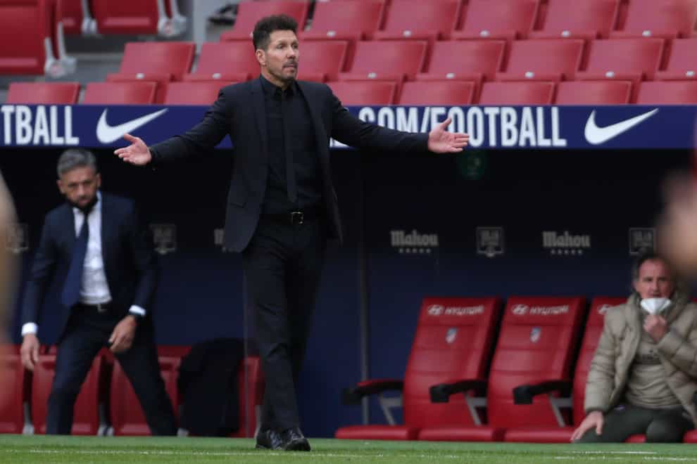 Diego Simeone's Atletico Madrid have had their lead cut at the top of LaLiga