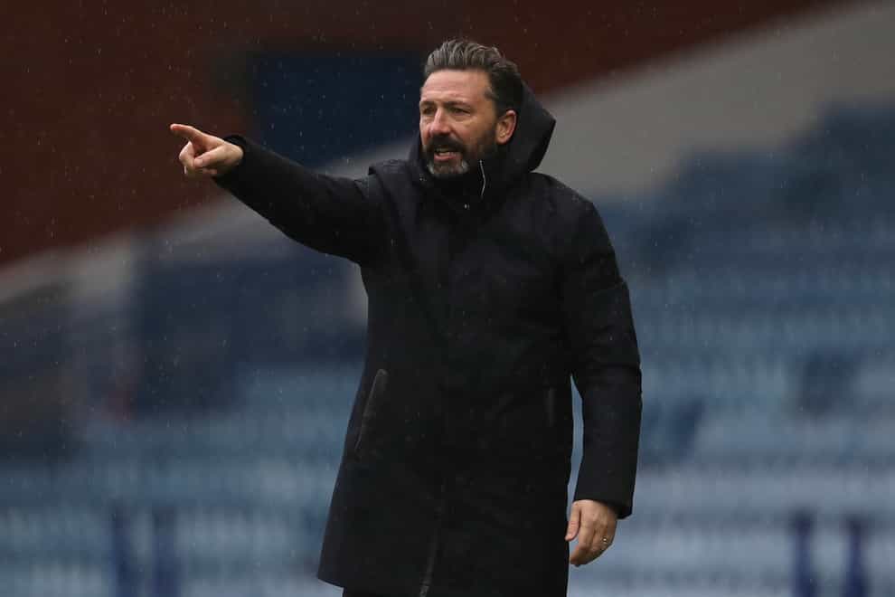 Aberdeen manager Derek McInnes is backing his team to claim third place in the Scottish Premiership