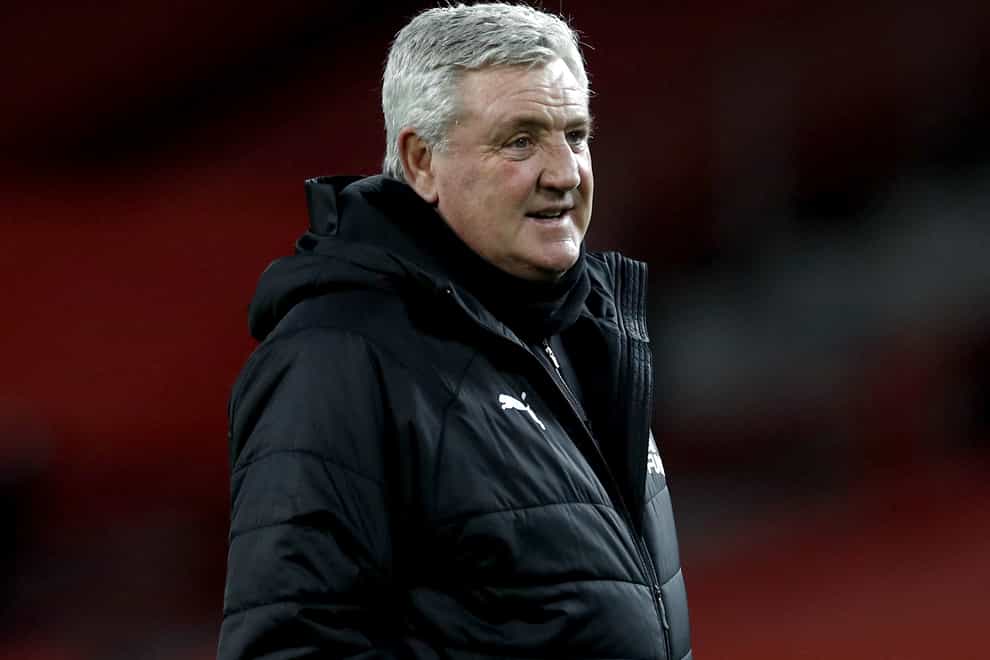 Newcastle manager Steve Bruce is confident of Premier League safety