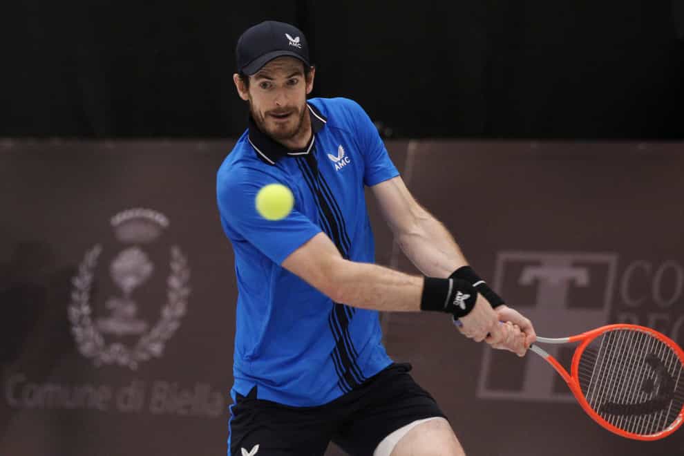 Andy Murray reached the final of a Challenger event in Biella, Italy