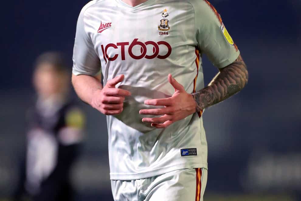 Callum Cooke scored the only goal for Bradford from the penalty spot