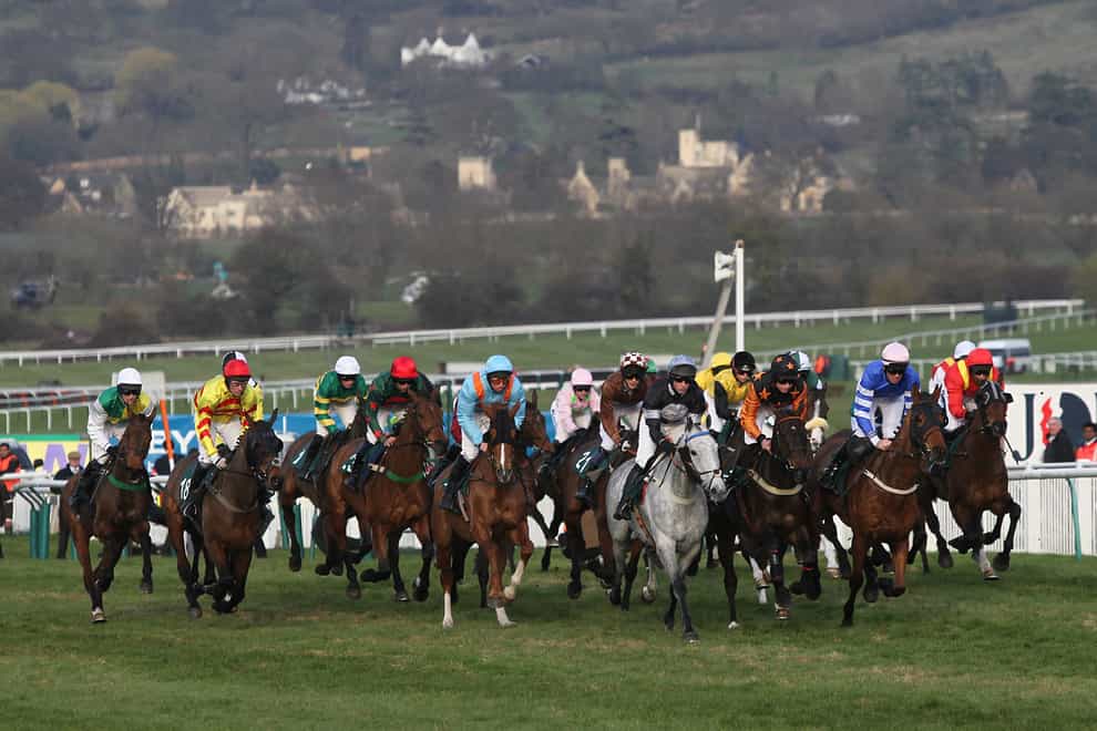 General view of the Fulke Walwyn Kim Muir Challenge Cup for amateur riders at Cheltenham
