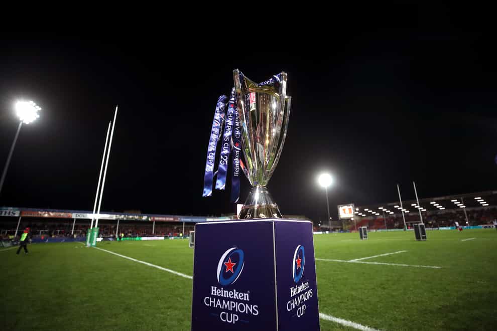 The Champions Cup trophy