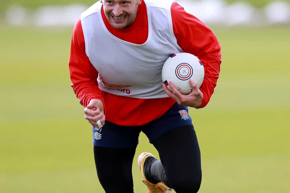 Jonny May during a training session