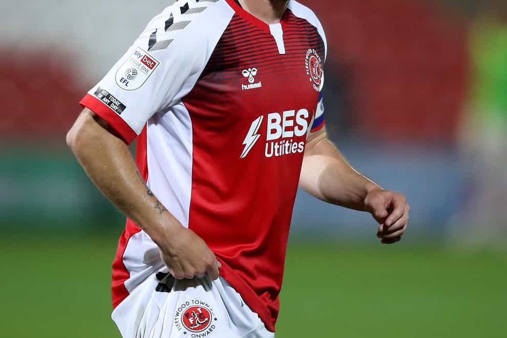 Fleetwood striker Paddy Madden will be unavailable for the visit of Accrington
