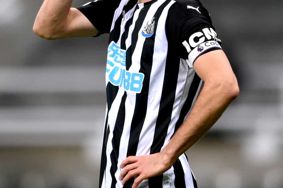 Newcastle defender Federico Fernandez as returned to training after a thigh injury
