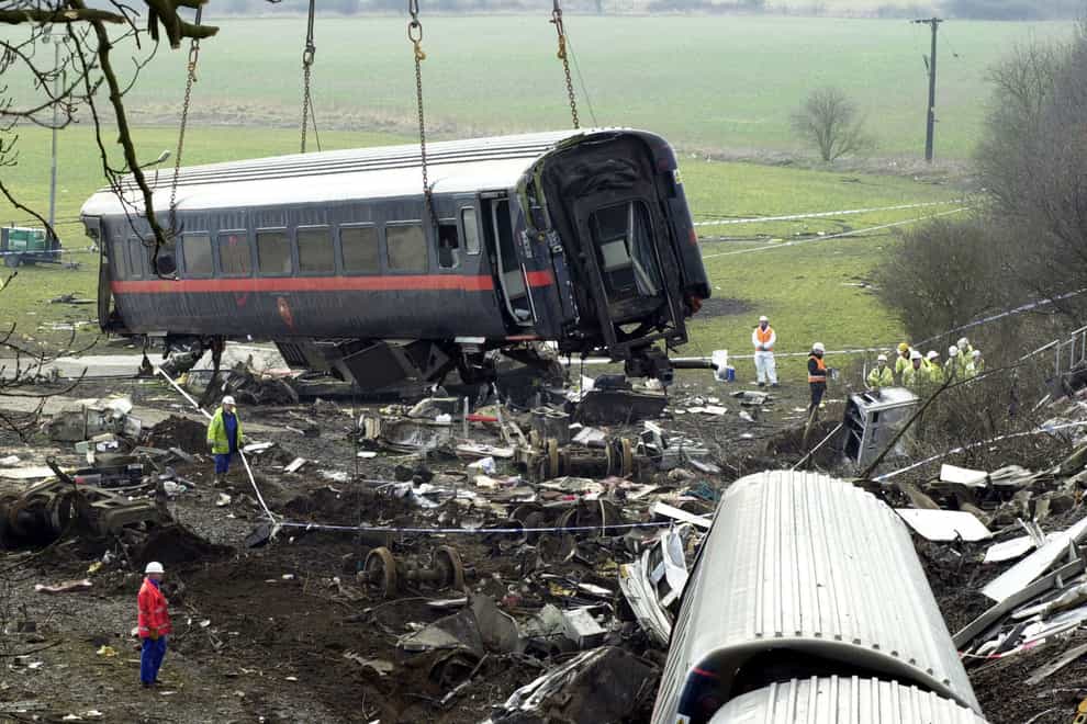Selby train crash