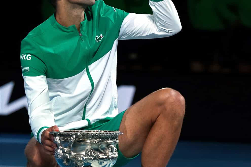 Novak Djokovic has equalled one of tennis' major records