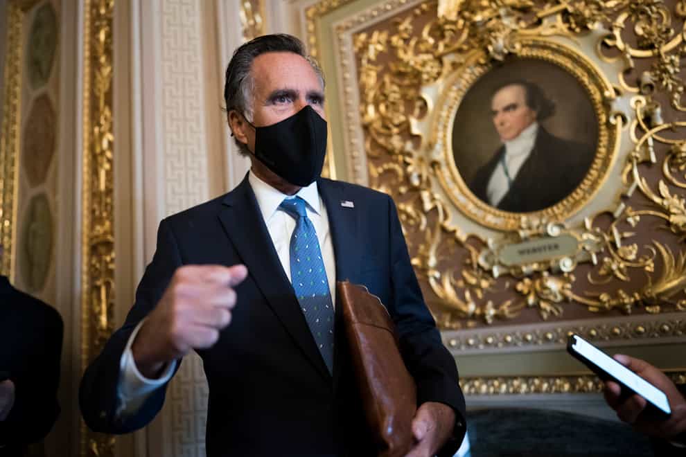 Mitt Romney in mask
