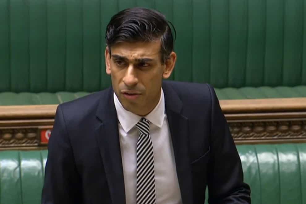 Chancellor of the Exchequer Rishi Sunak (PA Wire)