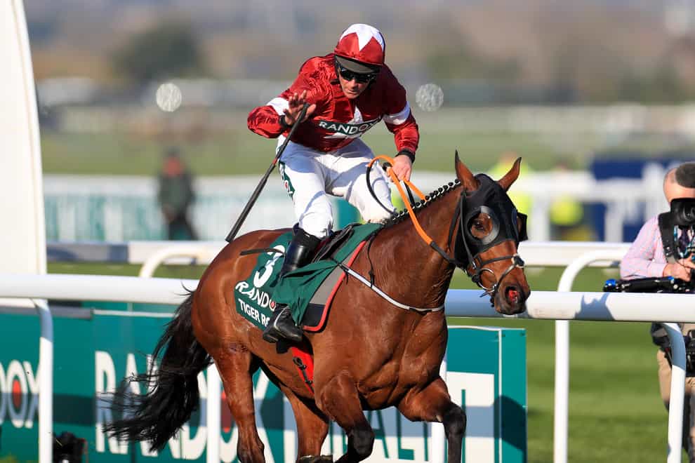 Tiger Roll winning the Grand National at Aintree