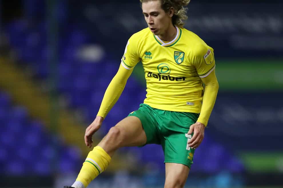 Todd Cantwell is an injury doubt for Norwich (Nick Potts/PA)