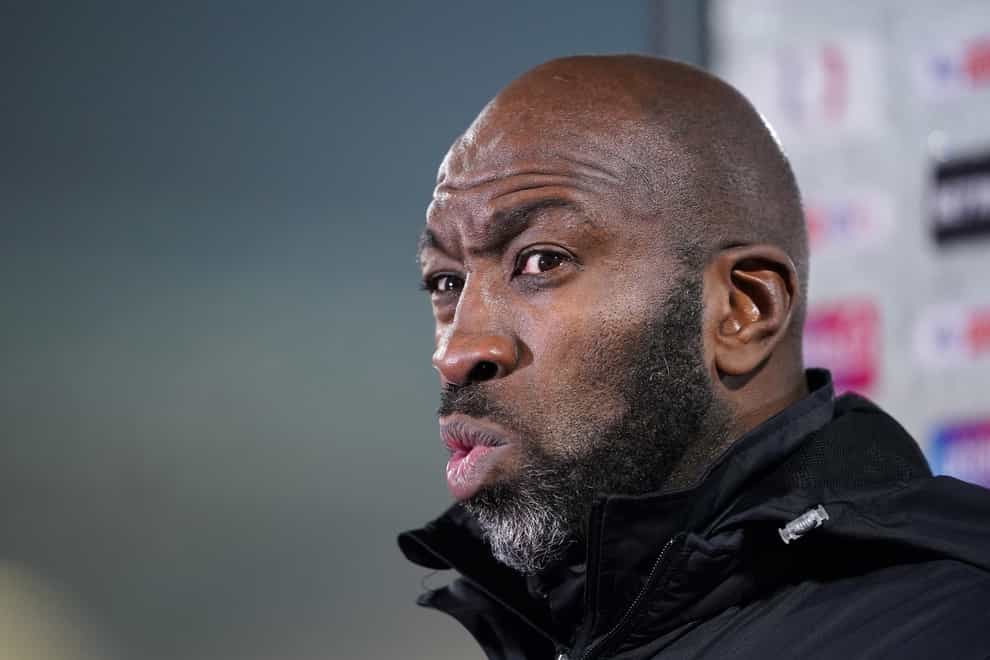 Darren Moore will take charge of Sheffield Wednesday for the first time on Wednesday evening