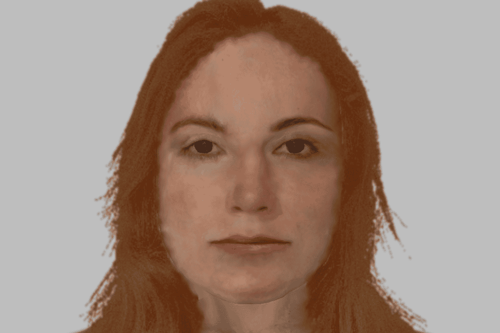 Composite image of woman