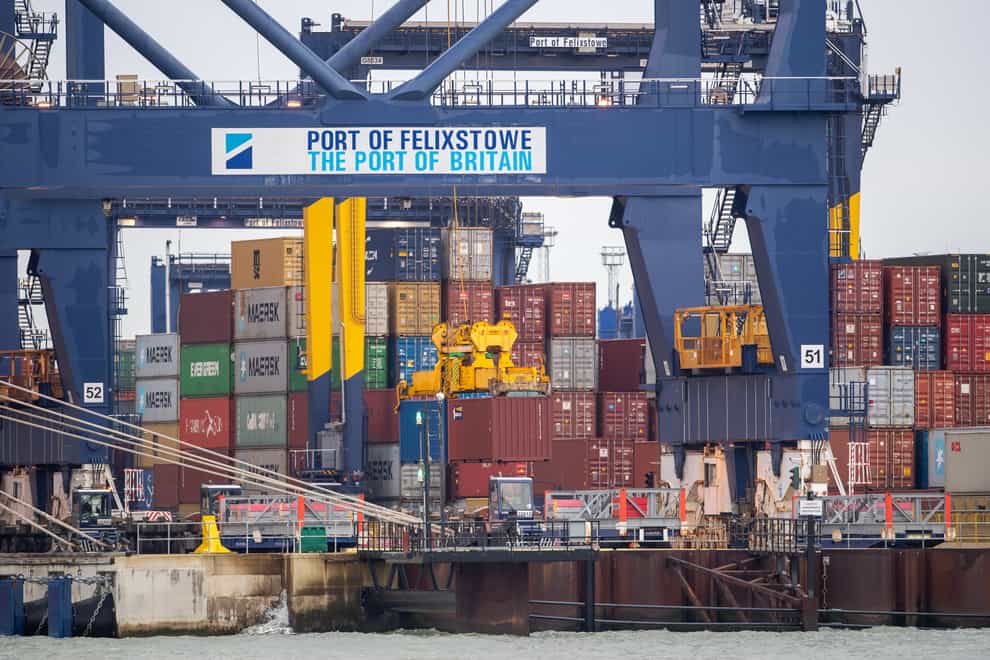 The Port of Felixstowe in Suffolk is one of the areas to benefit from the Budget free port announcement