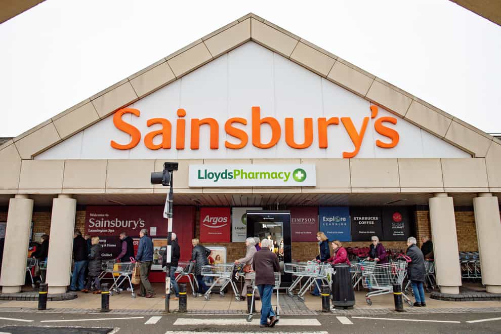 Sainsbury’s store front