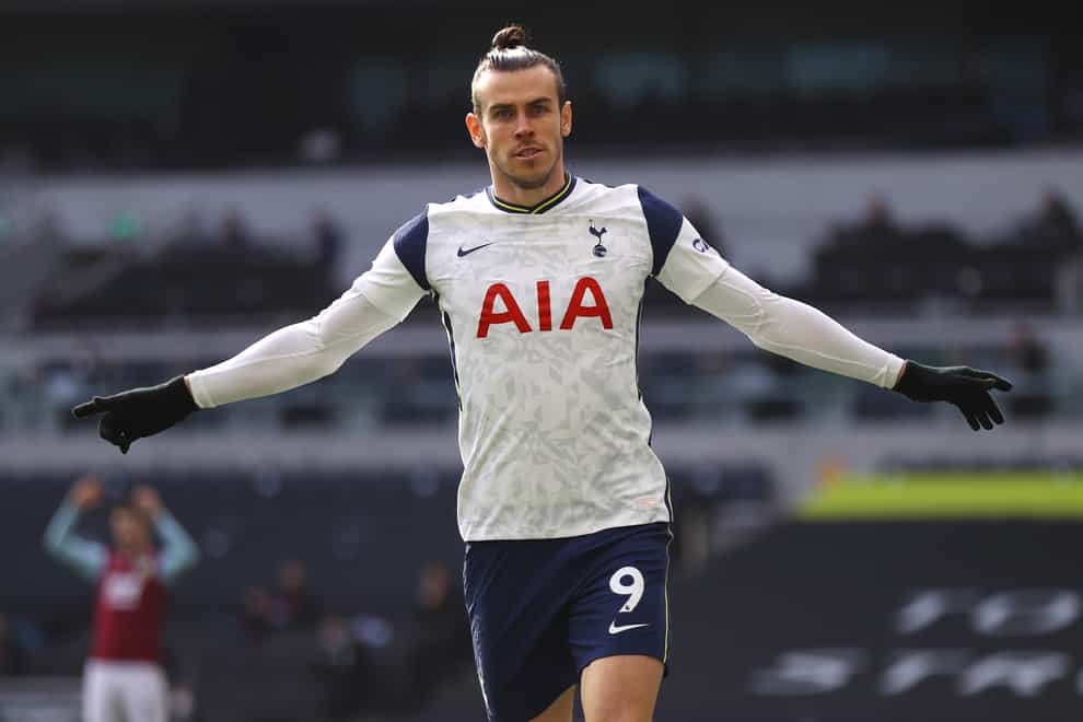 Gareth Bale in action for Tottenham