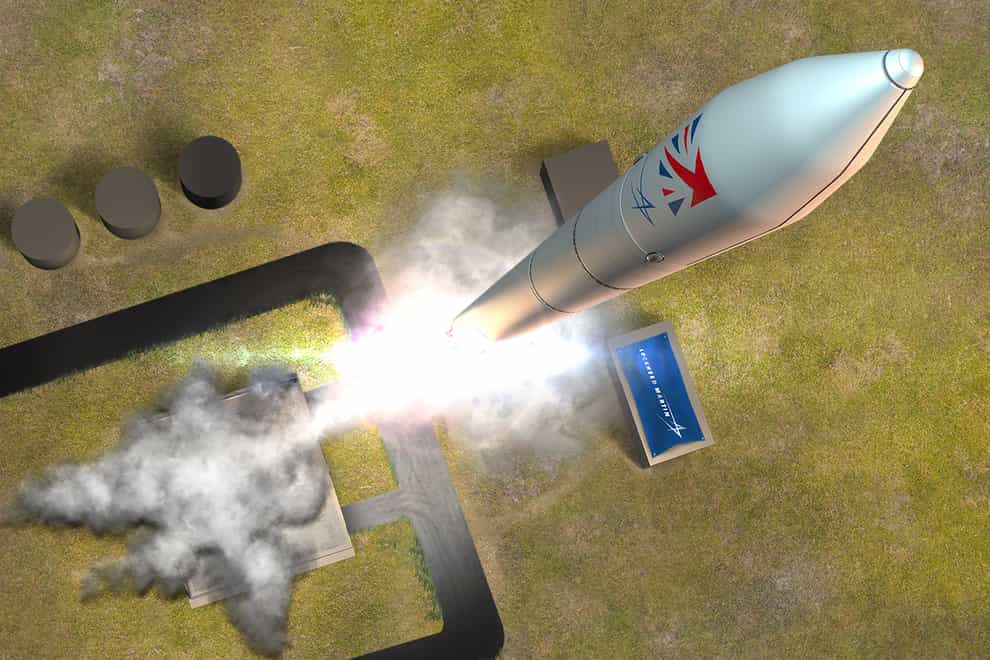 Plans to enable UK spaceflights to 'flourish' while remaining 'safe' will be published on Friday, the Department for Transport said (Lockheed Martin/PA)