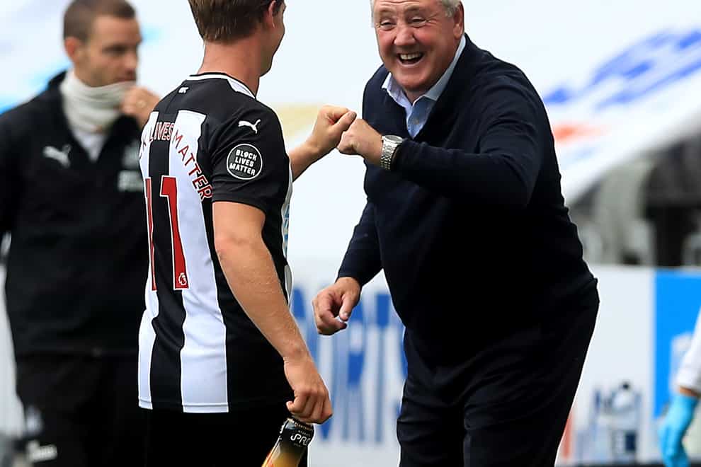 Steve Bruce has admitted a row with Matt Ritchie