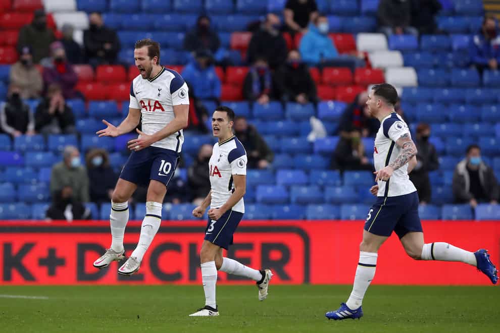 Tottenham and Palace drew 1-1 in December's reverse fixture