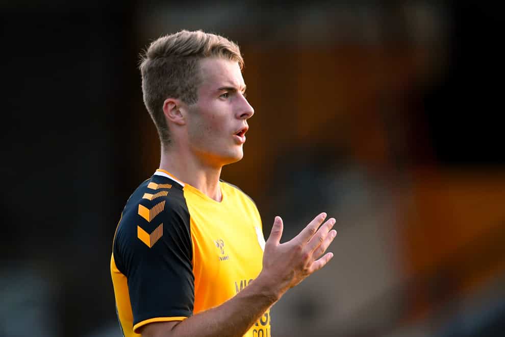 Andrew Dallas, on loan from Cambridge, was Weymouth's match-winne