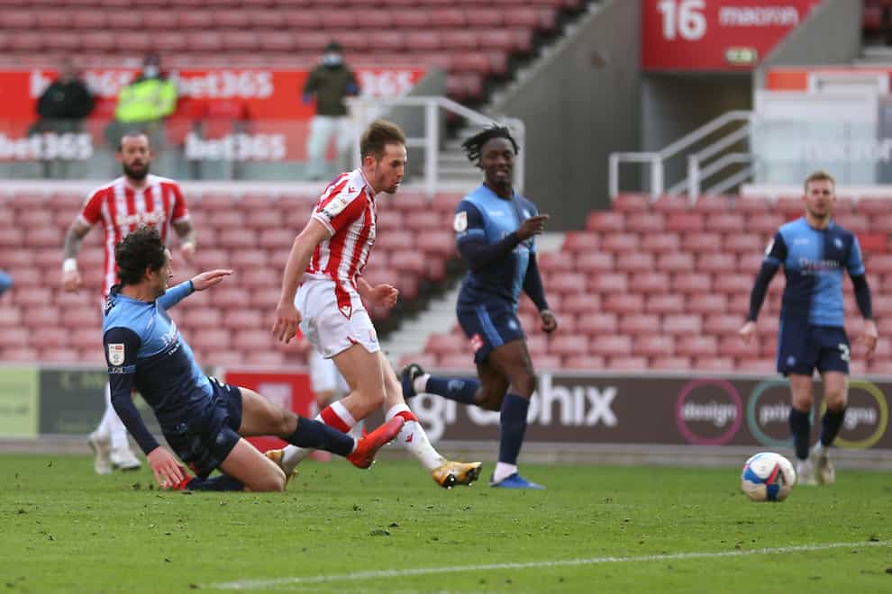 Rhys Norrington-Davies opened the scoring for Stoke