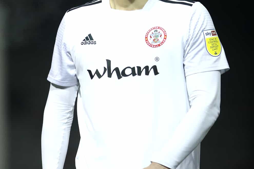 Colby Bishop scored the winner for Accrington