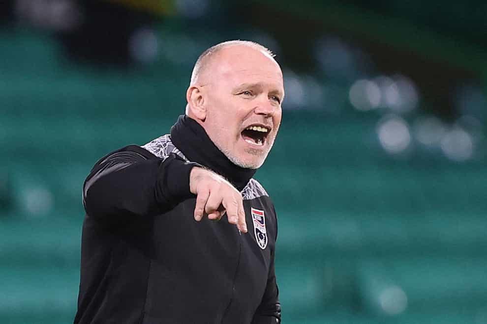 Ross County manager John Hughes saw his team see off Kilmarnock