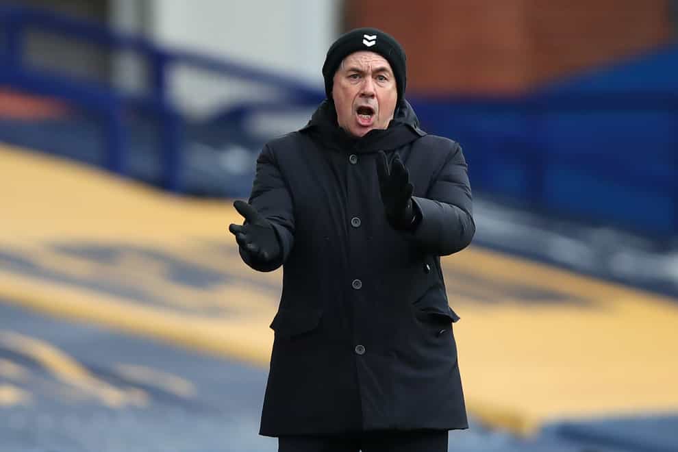 Everton manager Carlo Ancelotti believes his side are in a good position to compete with Chelsea