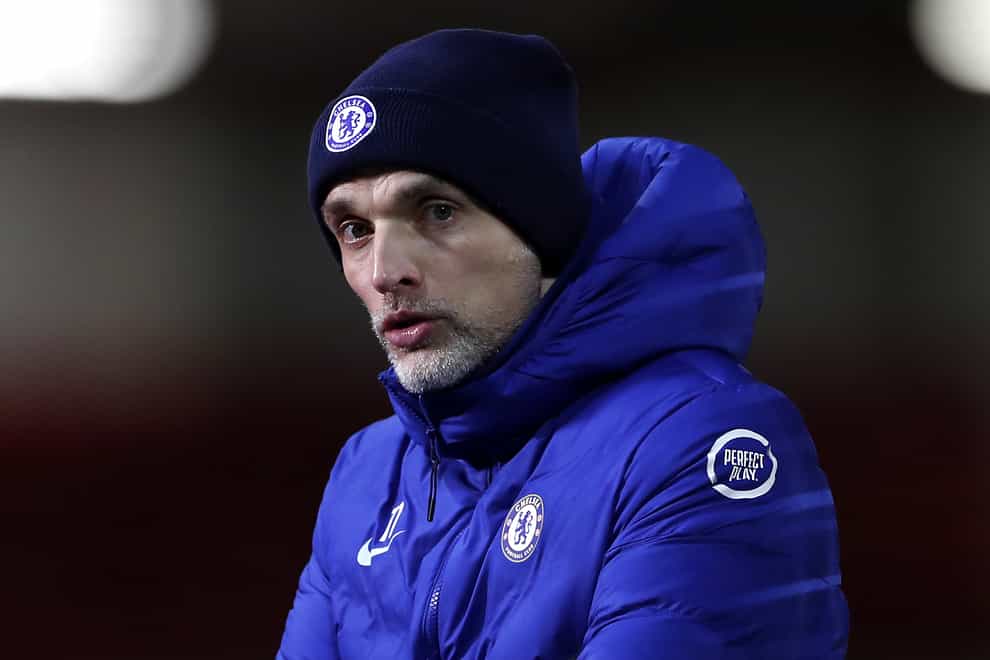 Thomas Tuchel, pictured, insists Chelsea will need no extra motivating when hosting Everton on Monday