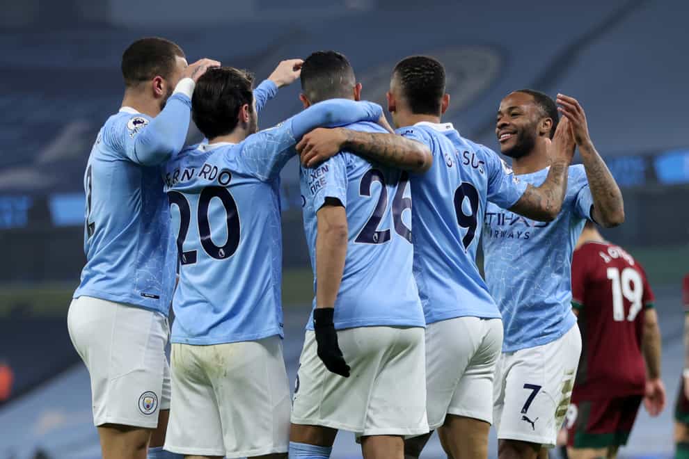 Manchester City won 21 games in a row