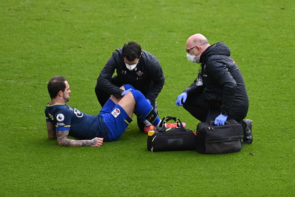 Danny Ings suffered an injury on Saturday