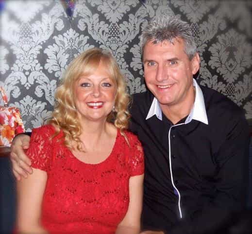 Michelle Davies with husband John (Irwin Mitchell)