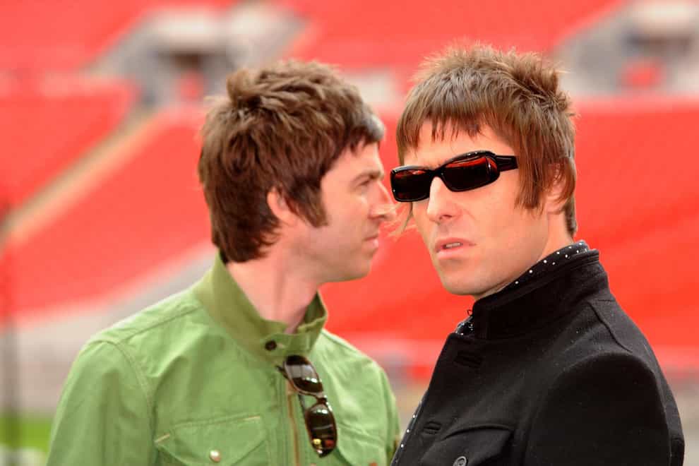 Noel Gallagher and Liam Gallagher