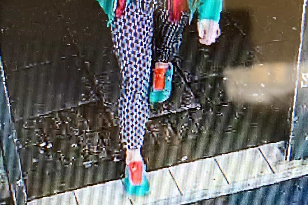 A CCTV image of Sarah Everard on the night she went missing