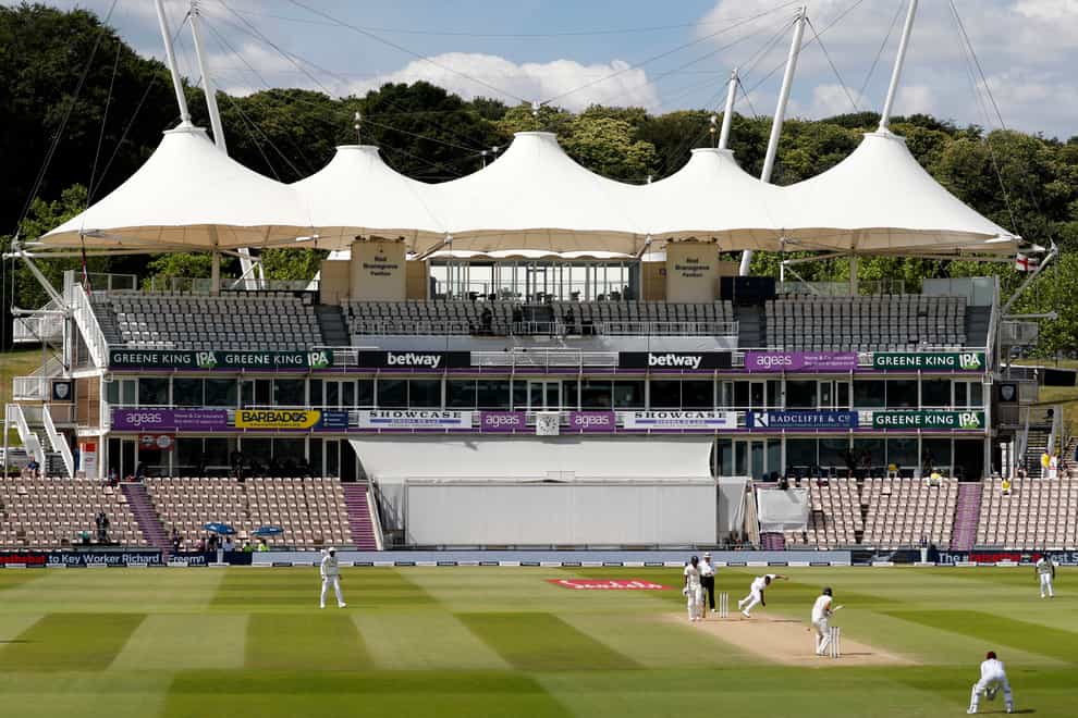 The Ageas Bowl will host the World Test Championship final between India and New Zealand